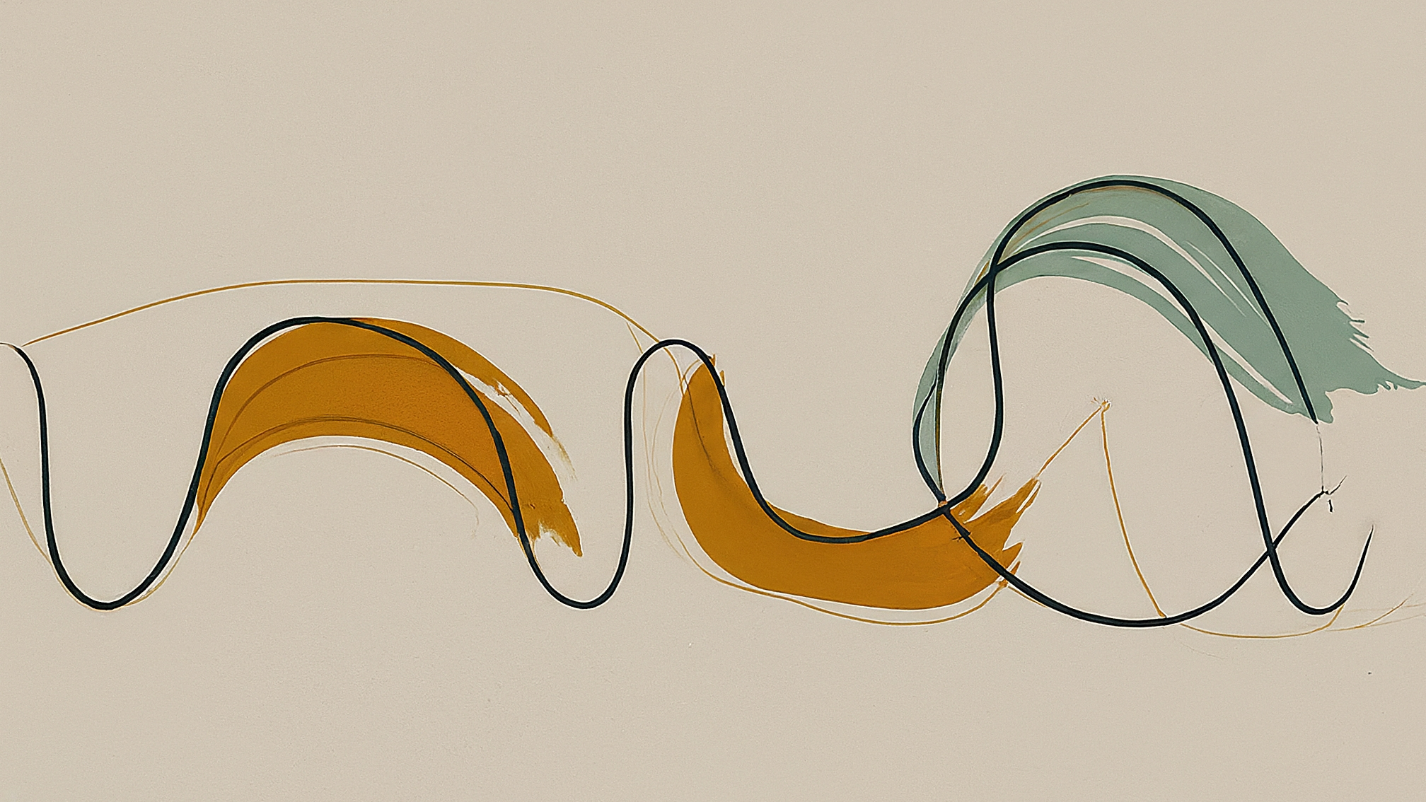 Six distinct abstract forms expressing unique personalities