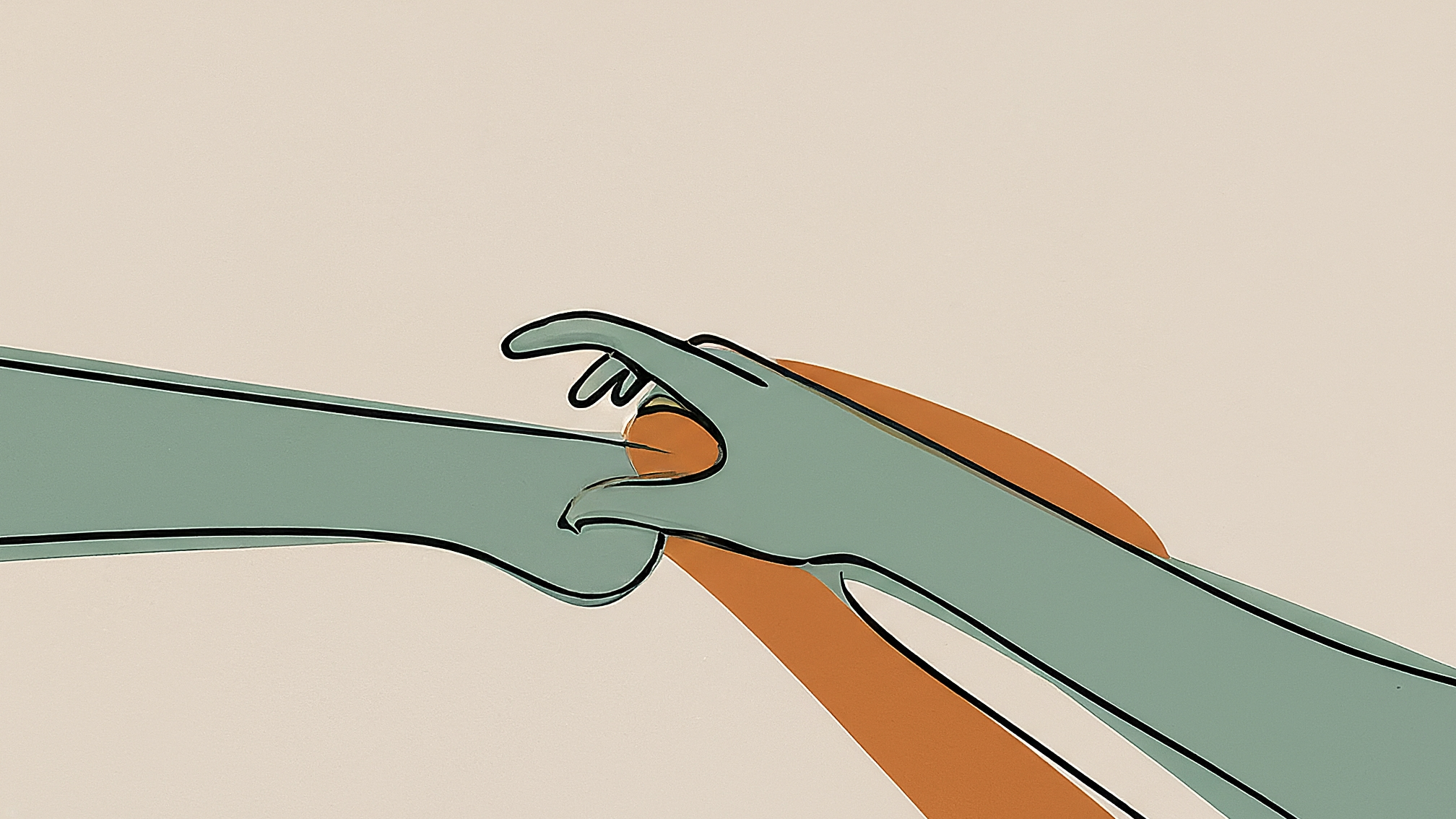 Figure sitting by window at night in contemplative peace